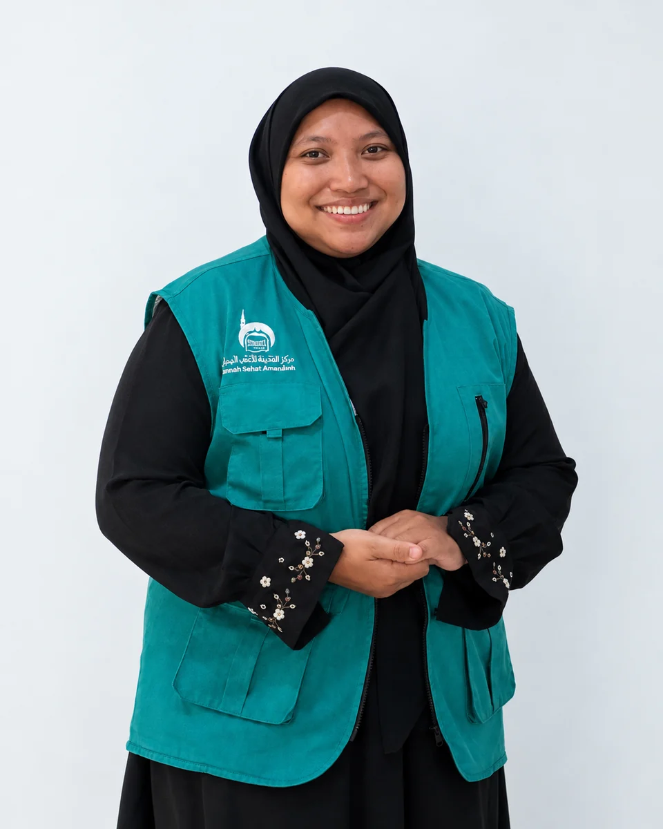 Foto Setiawaty, terapis Rumah Sehat Almadinah
